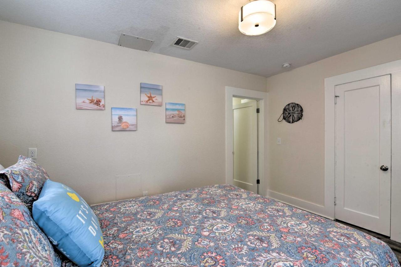 Bright Galveston Bungalow Half Mi To Pleasure Pier Eksteriør billede